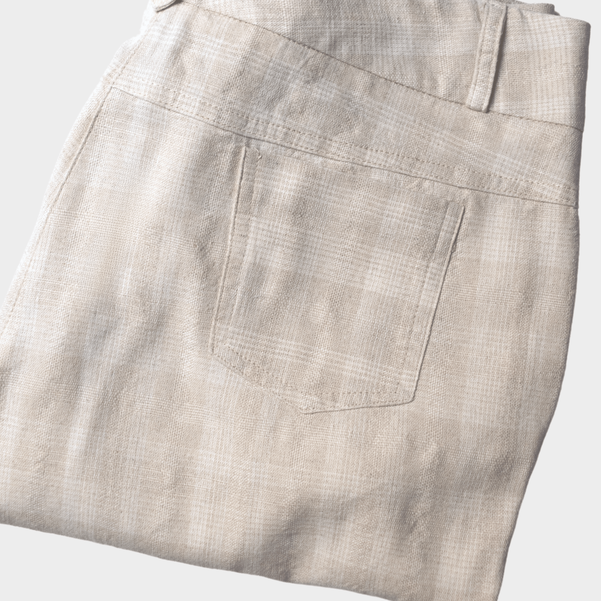 Pantalón Capri estampado cuadros CP - Imagen 4