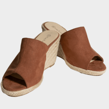 Sandalias mules espadrille