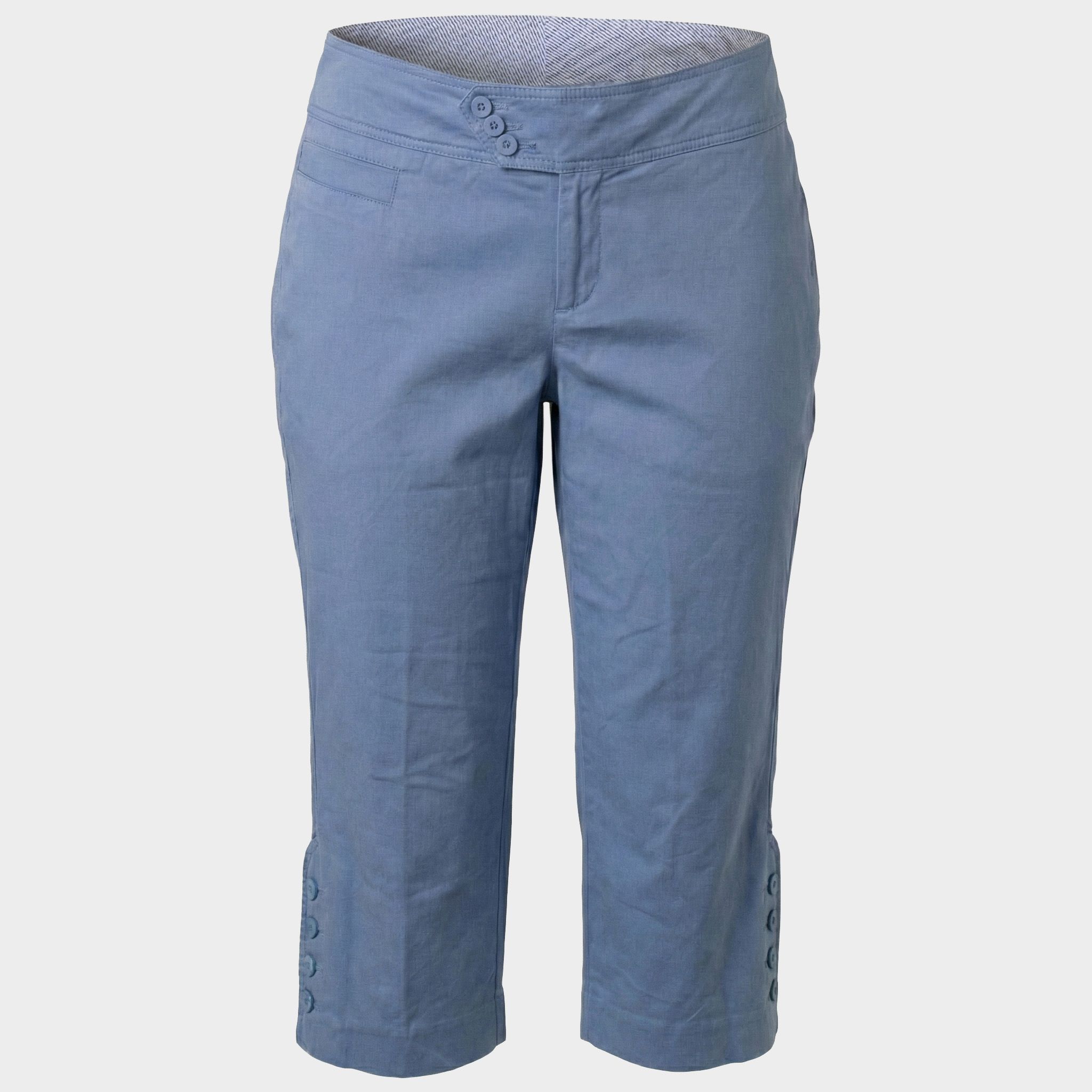 Pantalón capri acero