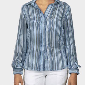 Blusa patrón a rayas