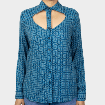 Blusa escote cut-out