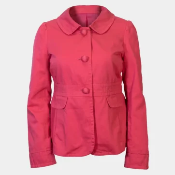 Blazer cuello Peter Pan