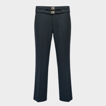 Pantalón vestir doble hebilla