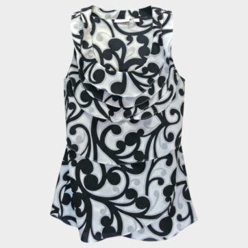 Blusa estampado Paisley capas