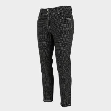 Pantalón slim pin dots
