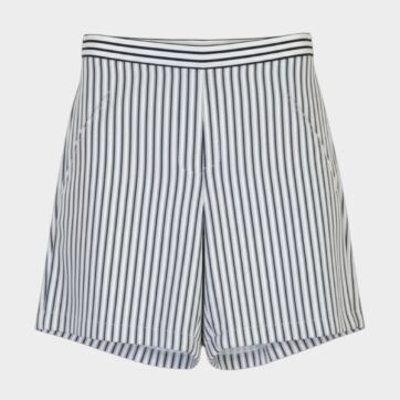 Short print rayas con cierre