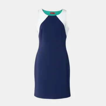 Vestido color block