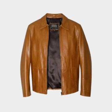 Chaqueta de cuero argentino