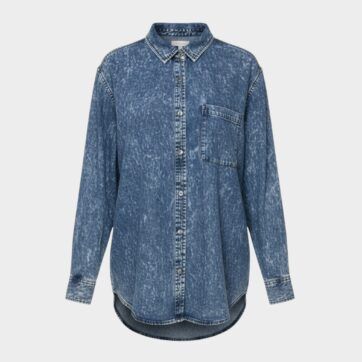 Camisa denim lavado ácido