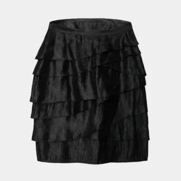 Falda capas en cascada