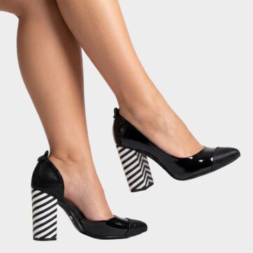 Zapatos tacón geométrico Lalalove