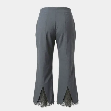 Pantalón sastre detalles encaje