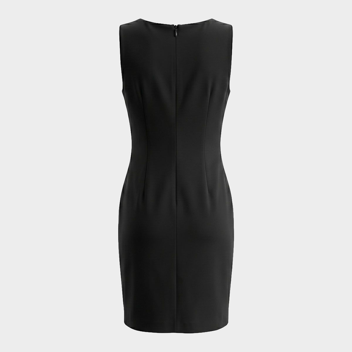Vestido cruzado paneles encaje