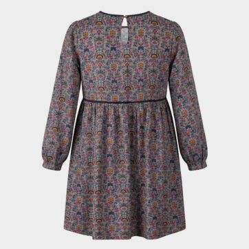 Vestido corto botánico Boho