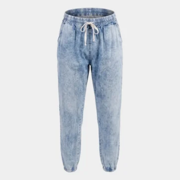 Jogger denim Acid Wash