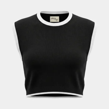 Top de punto bicolor Pippa Way