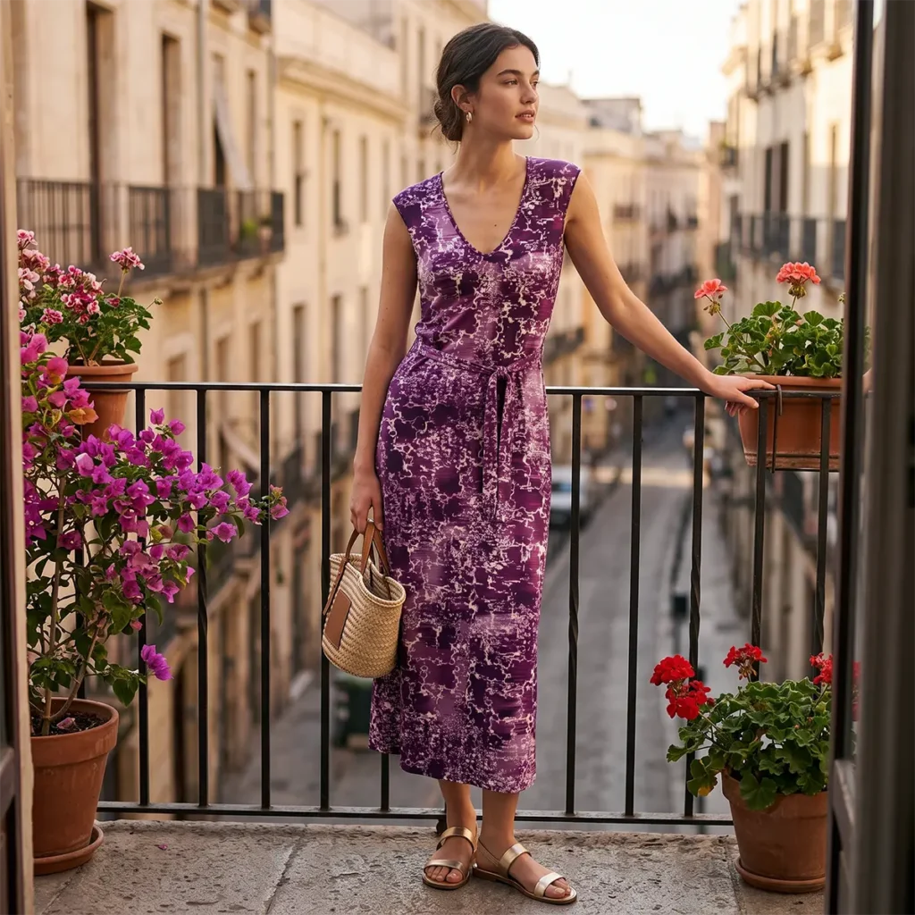 Outfit: vestido vintage, Karin Stevens