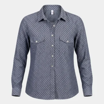 Camisa dots bolsillos Leonisa