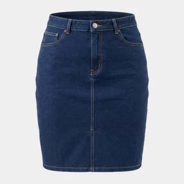 Falda denim estructurada Zafín