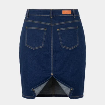 Falda denim estructurada Zafín