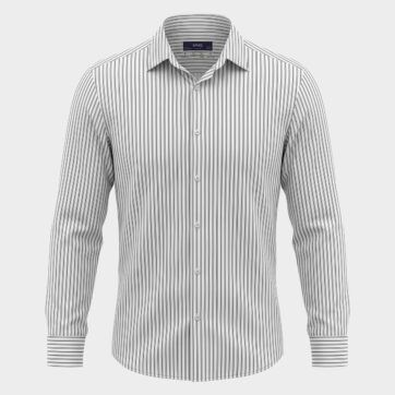 Camisa slim fit clásica rayas MNG